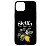 Sicilia Italian Souvenir Italy Lemons Souvenirs from Sicilia Case for iPhone 15 Plus