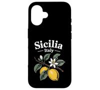Sicilia Italian Souvenir Italy Lemons Souvenirs from Sicilia Case for iPhone 16