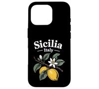 Sicilia Italian Souvenir Italy Lemons Souvenirs from Sicilia Case for iPhone 16 Pro