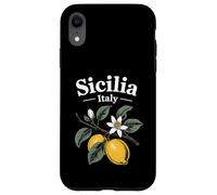 Sicilia Italian Souvenir Italy Lemons Souvenirs from Sicilia Case for iPhone XR