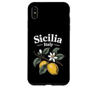 Sicilia Italian Souvenir Italy Lemons Souvenirs from Sicilia Case for iPhone XS Max