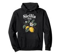 Sicilia Italian Souvenir Italy Lemons Souvenirs from Sicilia Pullover Hoodie