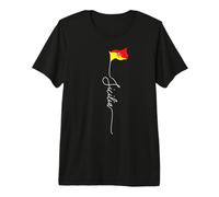Sicilia Sicily Sicilian Flag, Italy, Sicilian Patriotic Flag Premium T-Shirt