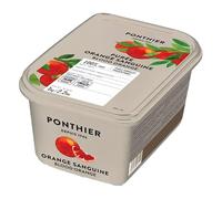Sicilian Blood Orange Puree, Frozen, Ponthier, 1kg