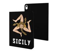 Sicilian Cute Tablet Case No Pen Slot Lightweight Hard Protective Cover Compatible with Ipad 9th/ 8th/ 7th