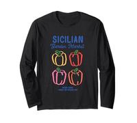 Sicilian Garden Market Picked Fresh Long Sleeve T-Shirt