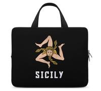 Sicilian Trendy Laptop Bag with Handle Computer Carrying Case Lightweight Briefcases for Working