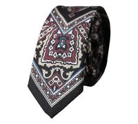 Sicilian Western Tie - male - Dolce & Gabbana - Ties - Multicolor - ONE SIZE - Accessories ONE SIZE