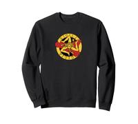 Sicilian Yellow Red Flag,Trinacria and the Sicily Island Sweatshirt