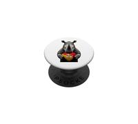 Sicily Flag Heart Pride Country Heritage Rhino Sicilian PopSockets Adhesive PopGrip