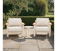 Sicily Garden Lounge Set - 2 Seater - Latte