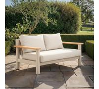 Sicily Garden Sofa - 2 Seater - Latte