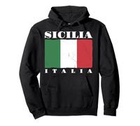 Sicily Ialian Heritage Apparel Men Women Sicilia Italia Pullover Hoodie