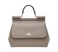 Sicily Large Borsa a Mano - female - Dolce & Gabbana - Handbags - Brown - ONE SIZE - Bags ONE SIZE