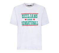 Sicily Love White T-Shirt S