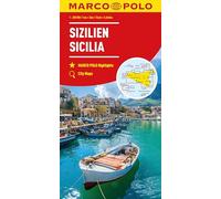 Sicily Marco Polo Map (Marco Polo Maps)