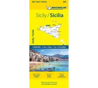 Sicily - Michelin Local Map 365 : Map