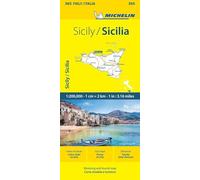 Sicily - Michelin Local Map 365 : Map