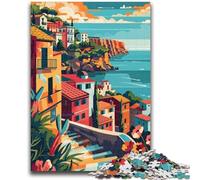 Sicily Poster Jigsaws Puzzles 1000 Pieces for Teenagers Gifts,Decompressing Intellectual Educational Toy Birthday Present,Gifts,Wall Art (50x75cm)