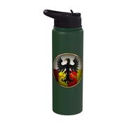 Sicily Symbol Kingdom of Sicily Medieval Heraldry Stainless Steel Insulated Water Bottle