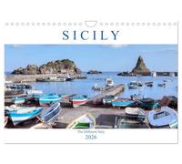 Sicily The Different Italy (Wall Calendar 2026 DIN A4 landscape), CALVENDO 12 Month Wall Calendar: Full of history, breathtaking landscape and charming cities and almost always sun - that is Sicily