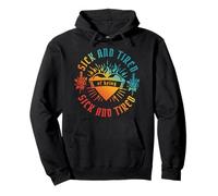 SICK AND TIRED of being SICK AND TIRED funny design Pullover Hoodie