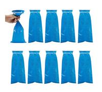Sick Bags Blue High Density Leakproof - Odor Control Emesis Vomit Bags for Travel, Perfect for Morning Sickness Kids, Pregnant Woman - Travel & Pregnancy Use (Blue/White) Cars, Aircraft