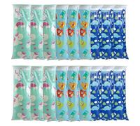 Sick Bags for Car Travel,ESYFOR 18 Pack 1500ML Burp Bags with Ring Leak-Proof High Density Portable Cartoon Vomit Sickness Bags for Car Travel Aircraft Motion Morning Sickness Airsick
