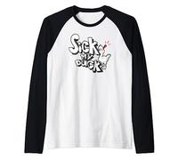 Sick my duck Raglan Baseball Tee