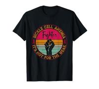 Sickle Cell Anemia Awareness | Retro Fighter & Warrior T-Shirt