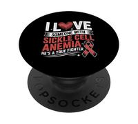 Sickle Cell Anemia Support for Him PopSockets Adhesive PopGrip
