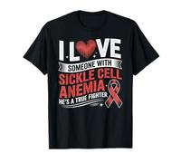 Sickle Cell Anemia Support for Him T-Shirt