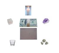 SICODA 7 in 1 Feng Shui Five Elements Kits with Ancestor Money and Postcard,Honoring Ancestors,Pray for Wealth and Good Fortune