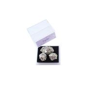 SICOLAS Box Natural Pyrite Crystal Stone for Luck,Success,Making Change