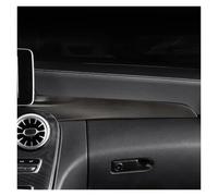 SICOTTON Car Central Console Dashboard Panel Protective Cover Trim For Mercedes For Benz C W205 2015-2021 GLC X25 2016-2021 Car Interior Mouldings(Wood Pattern)