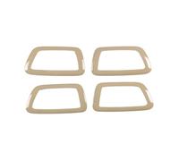 SICOTTON for Toyota for Tacoma 2016 2017 2018 2019 2020 2021 2022 Car Interior Door Handle Frame Cover Trim Decoration Stickers Car Interior Mouldings(Grey)
