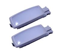 SICOTTON For VW For Golf 2006-2017 For Jetta 2005-2013 For P&assat 2006-2015 LED Car Interior Lamp Reading Light Mirror Lights(2 PCS Grey)
