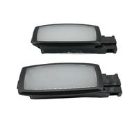 SICOTTON For VW For Golf 2006-2017 For P&assat 2006-2015 For Jetta 2005-2013 Car Interior Led Vanity Mirror Light Visor Reading Makeup Lights(2PCS Black)