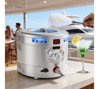 SICWEDIM Bar Glass Chiller And Dry Ice Maker Combo,Does Not Affect Flavor+Quickly Generates Atmospheric Dry Ice In Just 12 Seconds,Commercial Drink Chiller Equipment For Bars,Private Clubs
