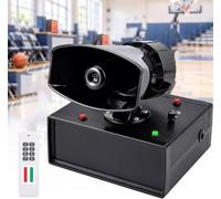 SICWEDIM Basketball Game Buzzer with 300m Wireless Remote and Adjustable Volume，130db High-power Rechargeable Buzzer,10h Battery Life,40W Reminder Speaker,for Basketball Games & Events