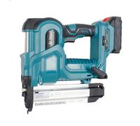 SICWEDIM Multi-functional Electric Nail Gun, Cordless Nailer With LED Indicator Lights & Lighting, Supports Single/Continuous Shot, Battery-Powered Stapler for Home Decor (Blue)
