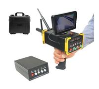 SICWEDIM Portable Metal Detector, Digital Underground Metal Scanner, 16 M Deep Long Range, 100 M Range, Rechargeable Cordless Metal Finder for Gold, Silver, Copper, Precious Stones