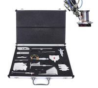 SICWEDIM Welding Gauge Tool Set, 13pcs Welding Inspection Gauge Metric, Welding Measure Gauge Combine Kit, With Easy Carry Suitcase, Weld Seam Inspection Ruler Combination, For Industrial