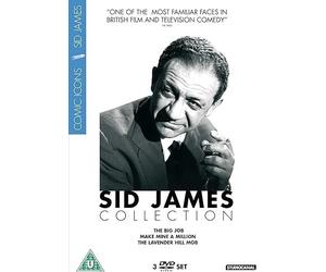 SID JAMES 3 MOVIE COLLECTION DVD BIG JOB MAKE MINE A MILLION LAVENDER HILL MOB