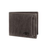 SID & VAIN Billfold Wallet RFID Protection Jacob Medium Portemonnaie Real Leather with Multiple Card-Slots Genuine Leather Men Brown