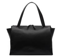 SID & VAIN top-Handle Tote Bag Atlanta Medium Cross-Body Real Leather Shoulder Bag Leather Bag Women´s Bag Black