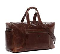 SID & VAIN Travel Bag Holdall Bristol XL Duffel Bag Real Leather Weekender Duffle Leather Bag Women and Men Adult