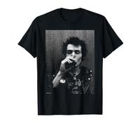 Sid Vicious Sex Pistols Bass Player by Virginia Turbett T-Shirt
