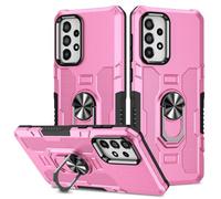 Sidande Case for Galaxy A32 4G Case, Samsung A32 4G SM-A325F Case, Heavy Duty Kickstand Holder Built-in Magnetic Car Mount Shockproof Camera Protective Phone Cover for Samsung Galaxy A32 4G Pink