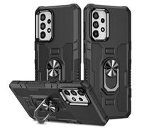 Sidande Case for Galaxy A32 4G Case, Samsung A32 4G SM-A325F Case, Heavy Duty Kickstand Holder Built-in Magnetic Car Mount Shockproof Camera Protective Phone Cover for Samsung Galaxy A32 4G Black